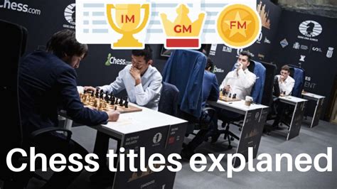 difference between im and gm|what is fm in chess.